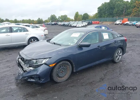 2020 Honda Civic Lx z USA, uszkodzony, nr VIN 2HGFC2F69LH534964